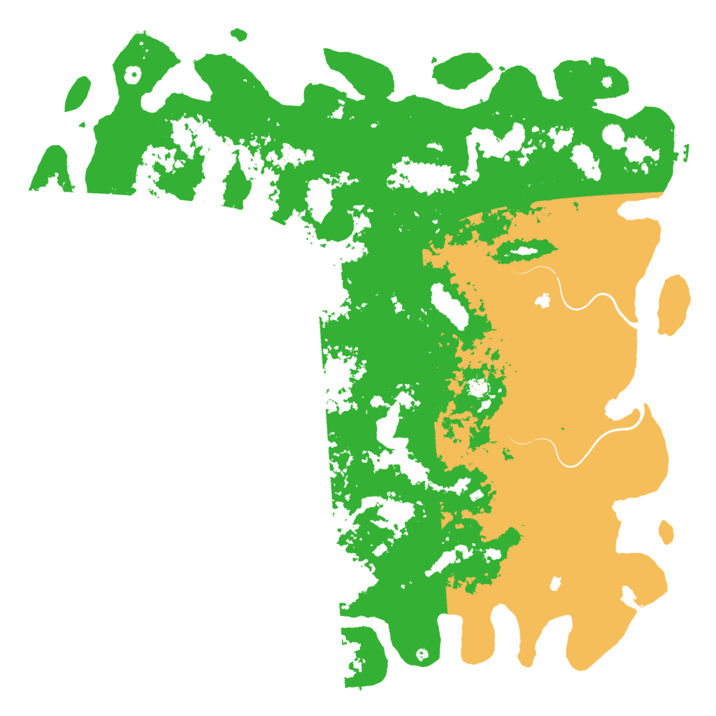 Biome Rust Map: Procedural Map, Size: 5998, Seed: 100