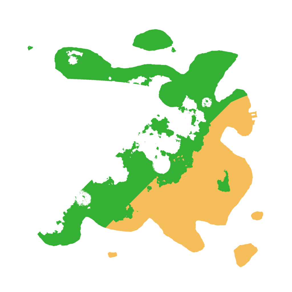 Biome Rust Map: Procedural Map, Size: 3000, Seed: 85869686