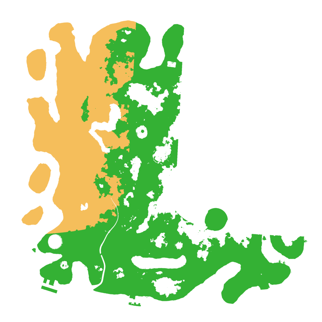 Biome Rust Map: Procedural Map, Size: 4000, Seed: 1852593981