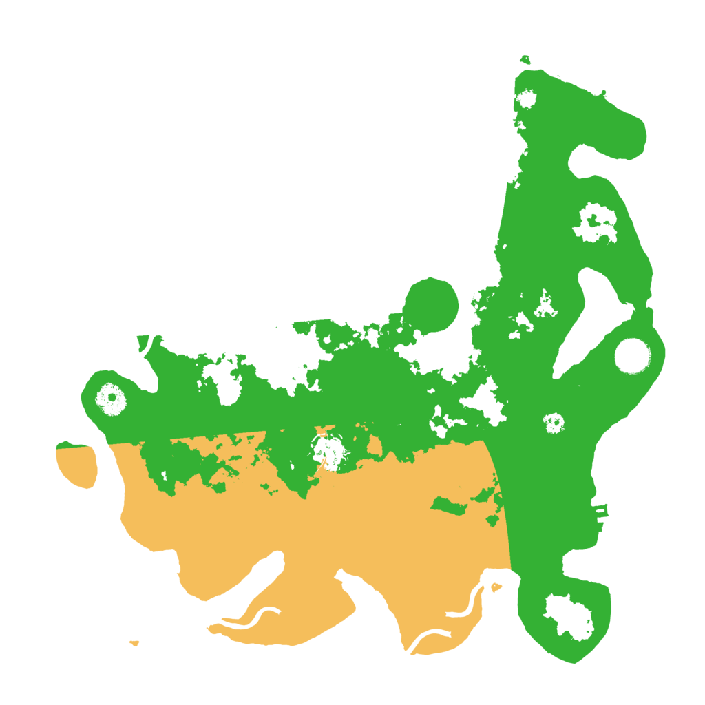 Biome Rust Map: Procedural Map, Size: 3500, Seed: 17762026