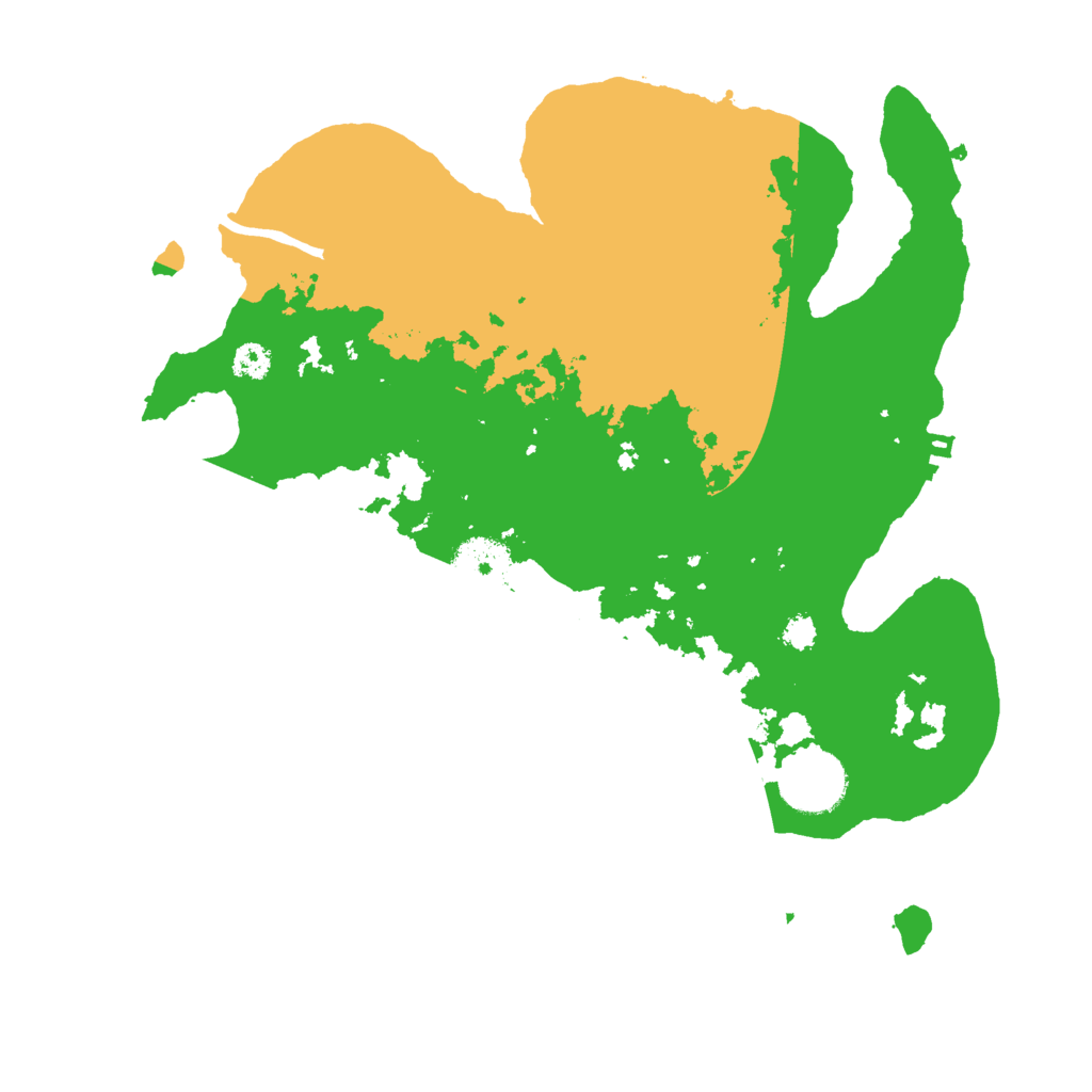 Biome Rust Map: Procedural Map, Size: 3000, Seed: 49857818