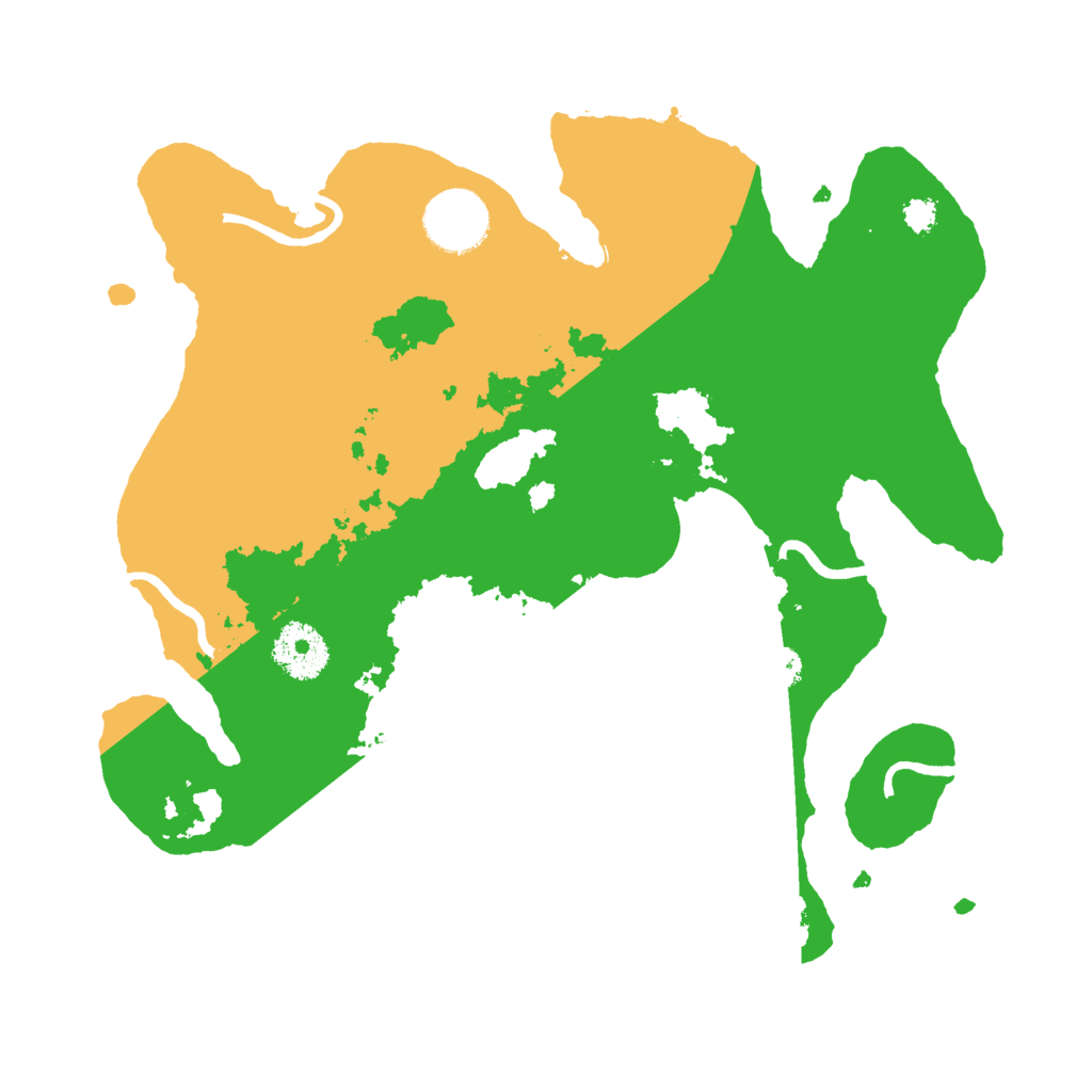 Biome Rust Map: Procedural Map, Size: 3000, Seed: 1059659621