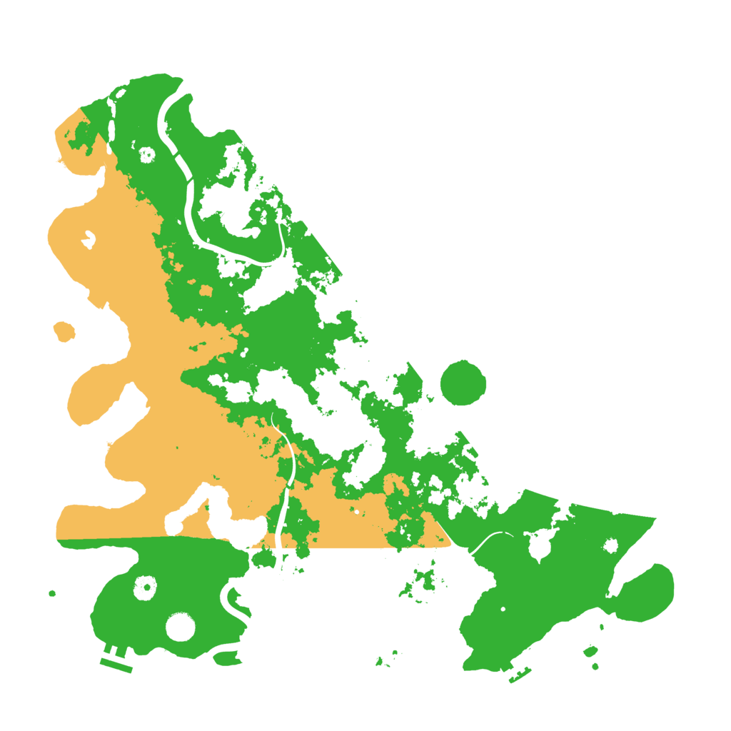 Biome Rust Map: Procedural Map, Size: 4500, Seed: 1834467