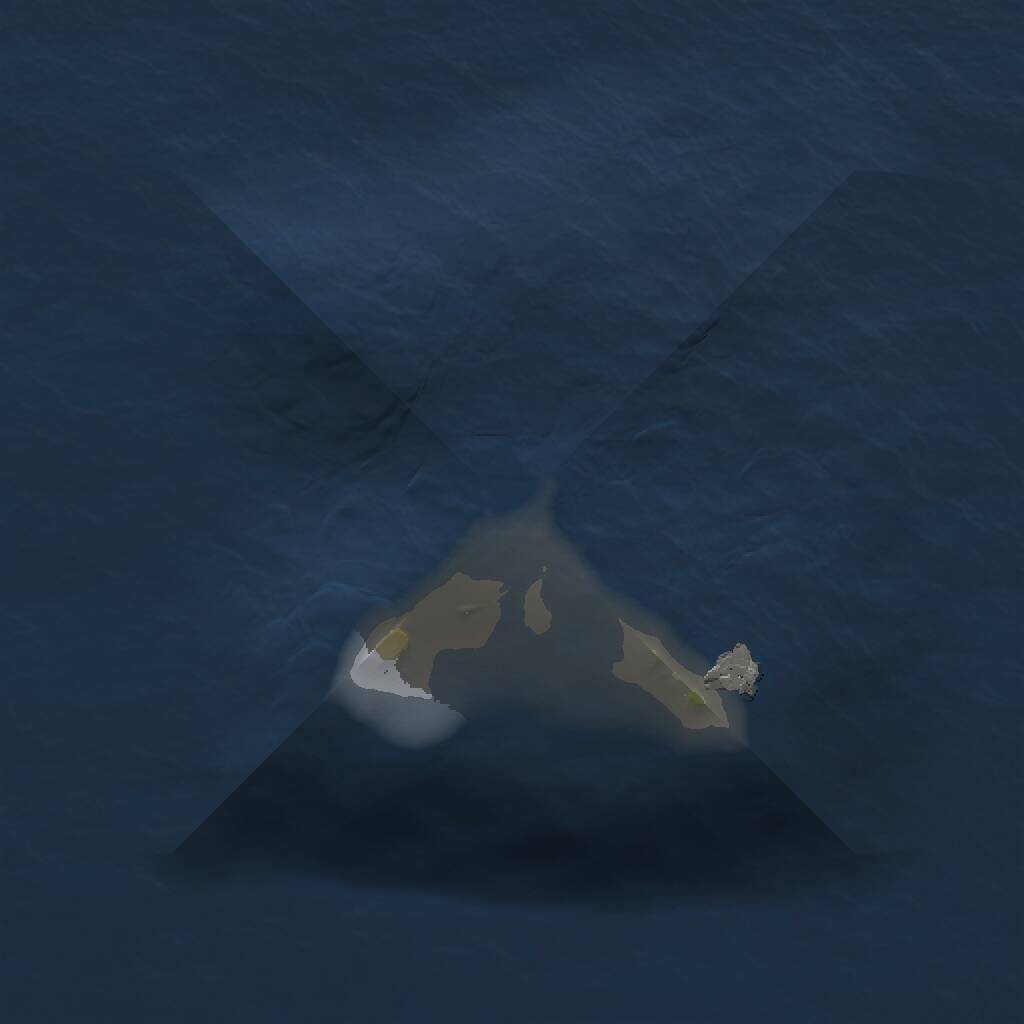 Rust Map: Procedural Map, Size: 1000, Seed: 1520, 1 Monuments