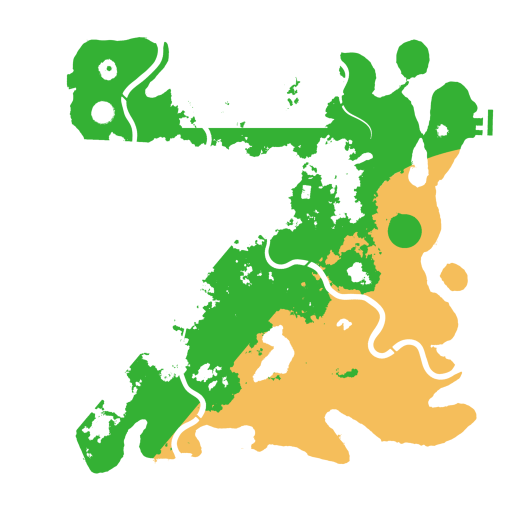 Biome Rust Map: Procedural Map, Size: 4000, Seed: 870007619