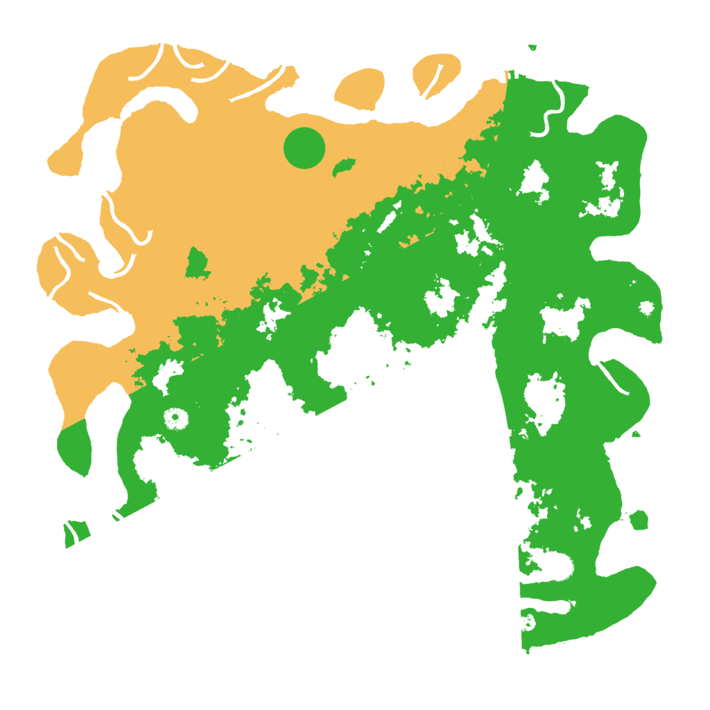 Biome Rust Map: Procedural Map, Size: 4500, Seed: 40003