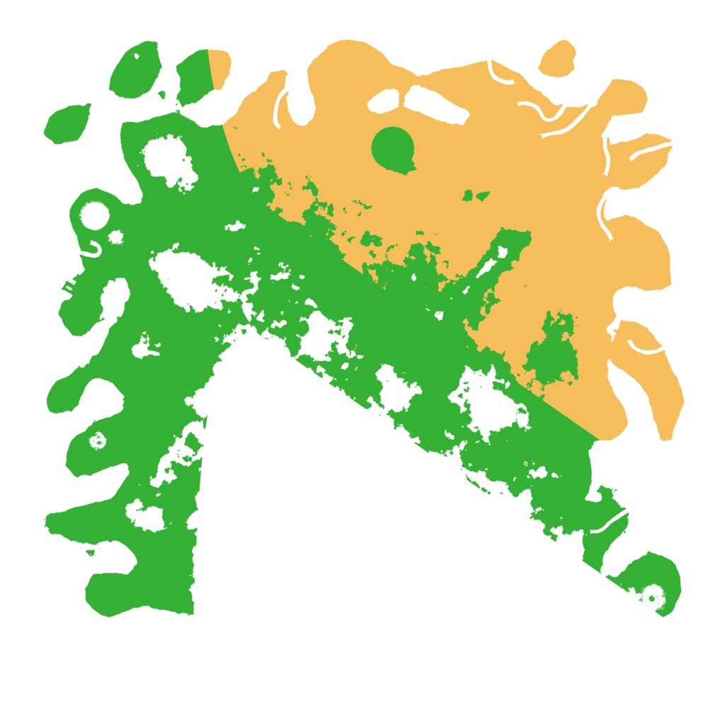 Biome Rust Map: Procedural Map, Size: 4500, Seed: 393859333