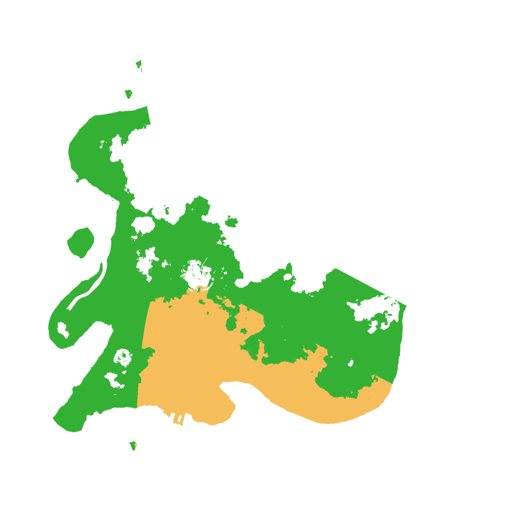 Biome Rust Map: Procedural Map, Size: 3000, Seed: 19288