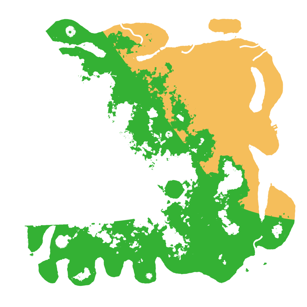 Biome Rust Map: Procedural Map, Size: 4500, Seed: 765900344