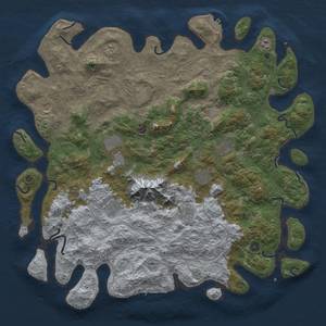 Thumbnail Rust Map: Procedural Map, Size: 5000, Seed: 2138806060, 20 Monuments