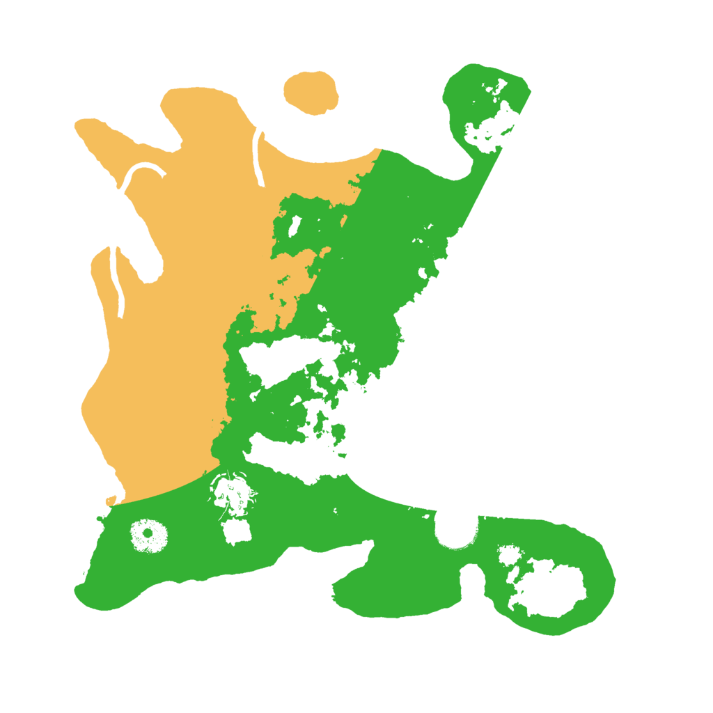 Biome Rust Map: Procedural Map, Size: 3000, Seed: 24874