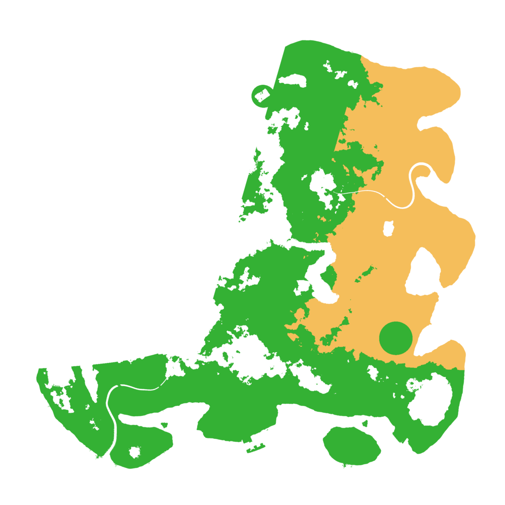 Biome Rust Map: Procedural Map, Size: 4000, Seed: 1589166971