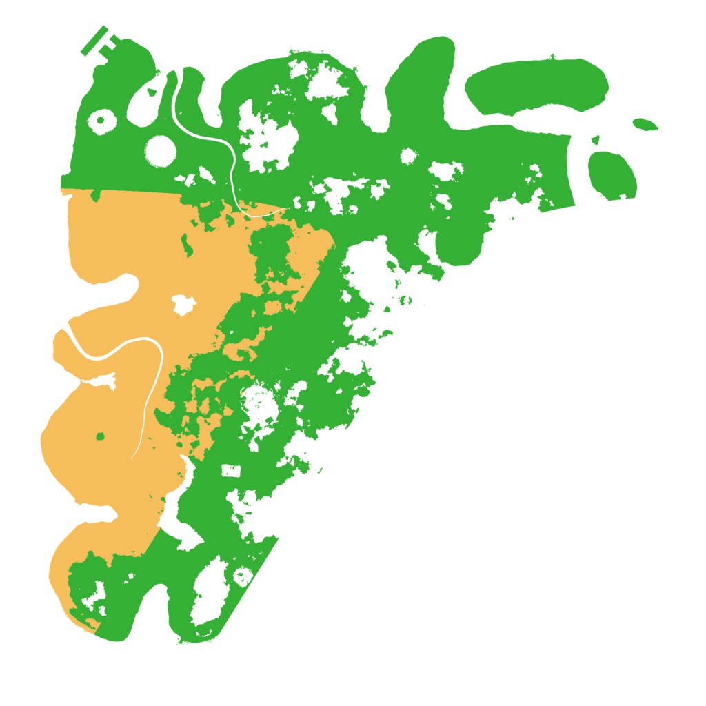 Biome Rust Map: Procedural Map, Size: 4000, Seed: 879978