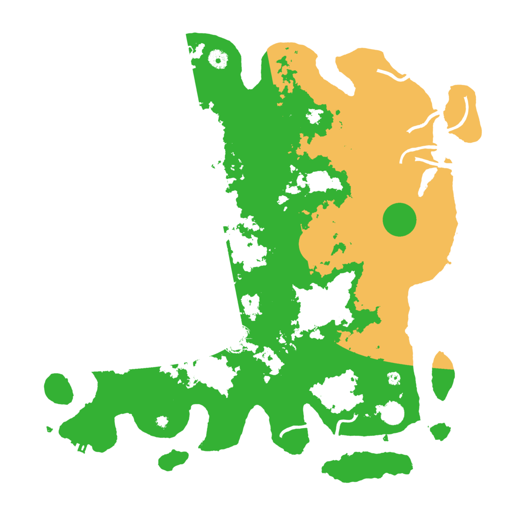 Biome Rust Map: Procedural Map, Size: 4000, Seed: 1301749575
