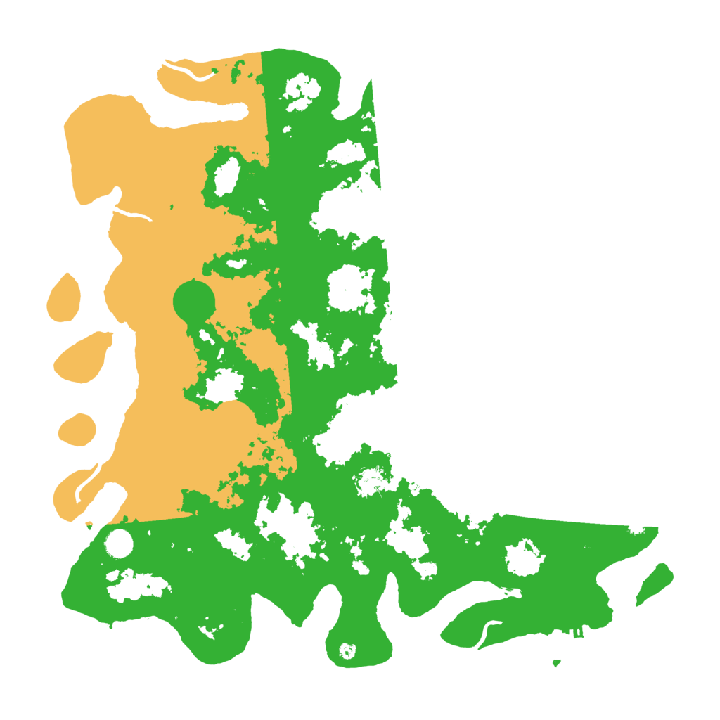 Biome Rust Map: Procedural Map, Size: 4500, Seed: 347472060