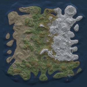 Thumbnail Rust Map: Procedural Map, Size: 4500, Seed: 347472060, 19 Monuments