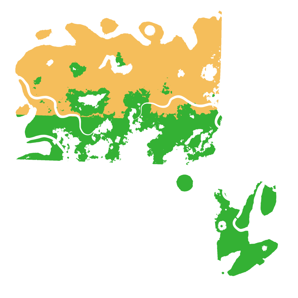 Biome Rust Map: Procedural Map, Size: 5000, Seed: 90
