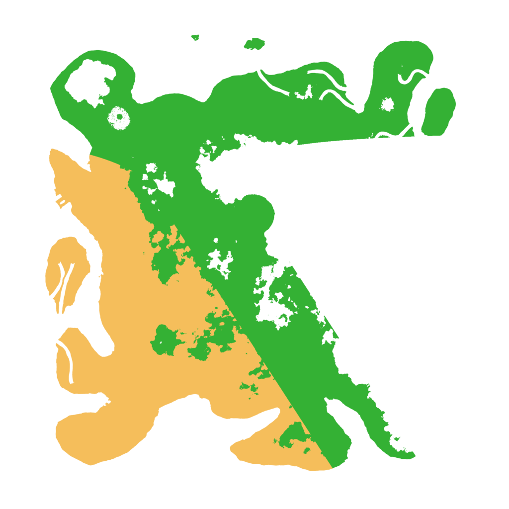 Biome Rust Map: Procedural Map, Size: 3500, Seed: 1777