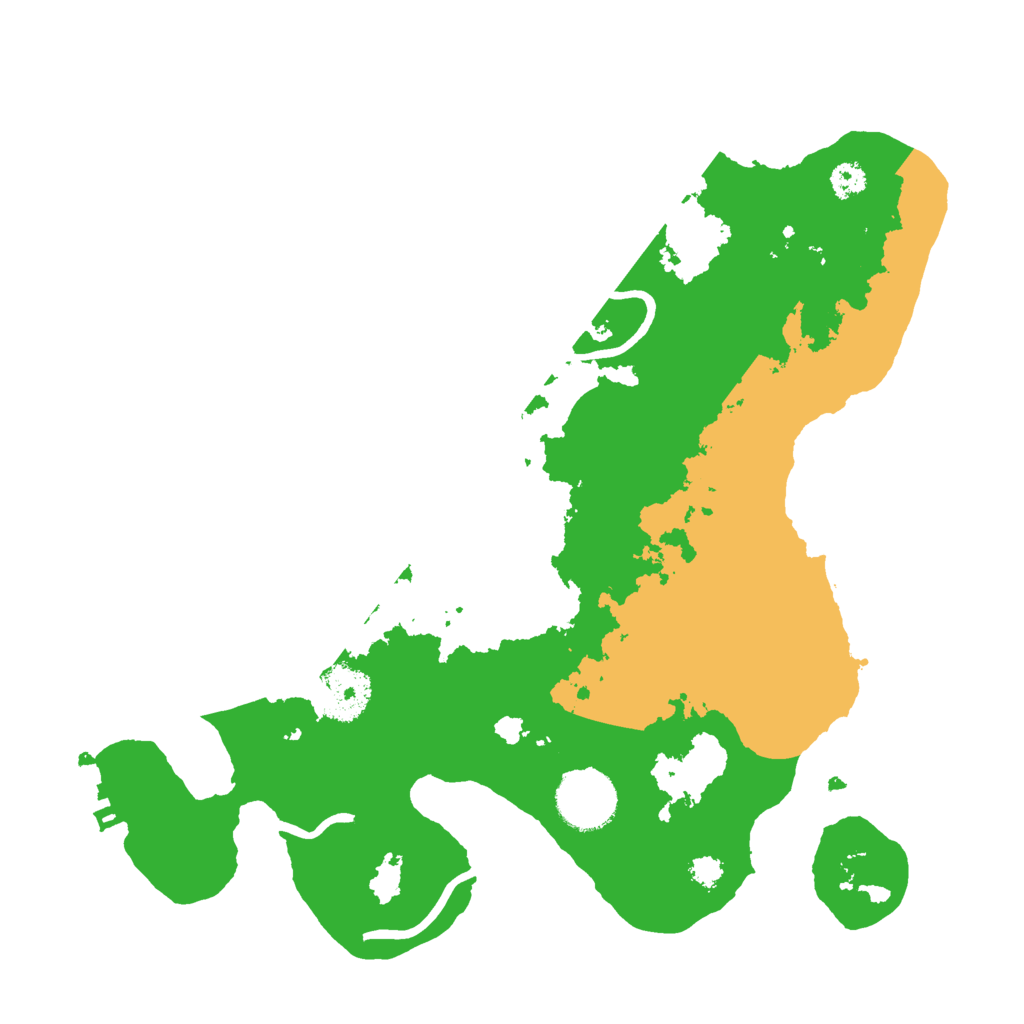 Biome Rust Map: Procedural Map, Size: 3000, Seed: 32234