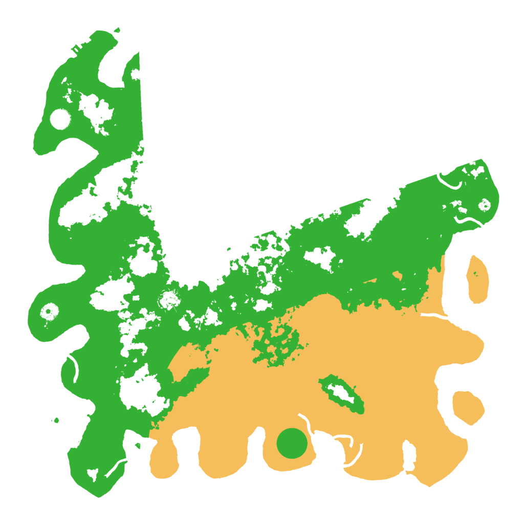 Biome Rust Map: Procedural Map, Size: 4500, Seed: 1255467011