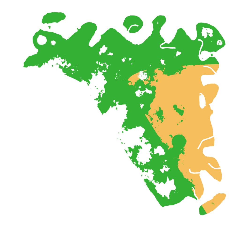 Biome Rust Map: Procedural Map, Size: 4500, Seed: 1255467012