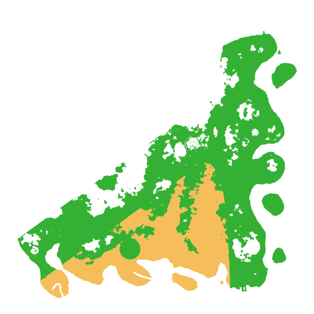 Biome Rust Map: Procedural Map, Size: 4000, Seed: 69616