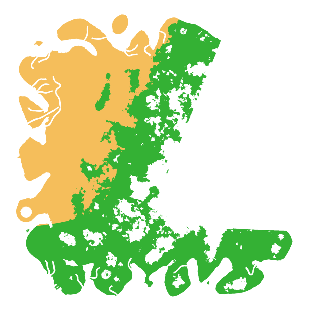 Biome Rust Map: Procedural Map, Size: 5000, Seed: 58492469