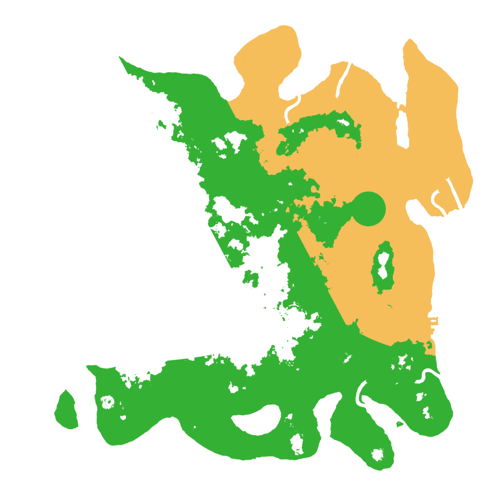 Biome Rust Map: Procedural Map, Size: 3800, Seed: 4259613