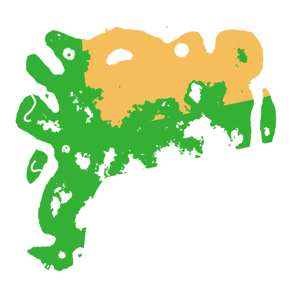 Biome Rust Map: Procedural Map, Size: 3800, Seed: 1832465