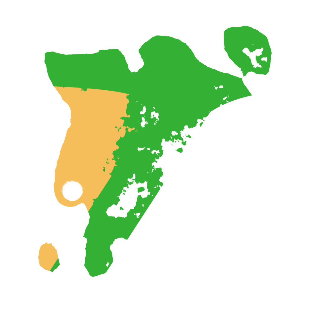 Biome Rust Map: Barren, Size: 2800, Seed: 44