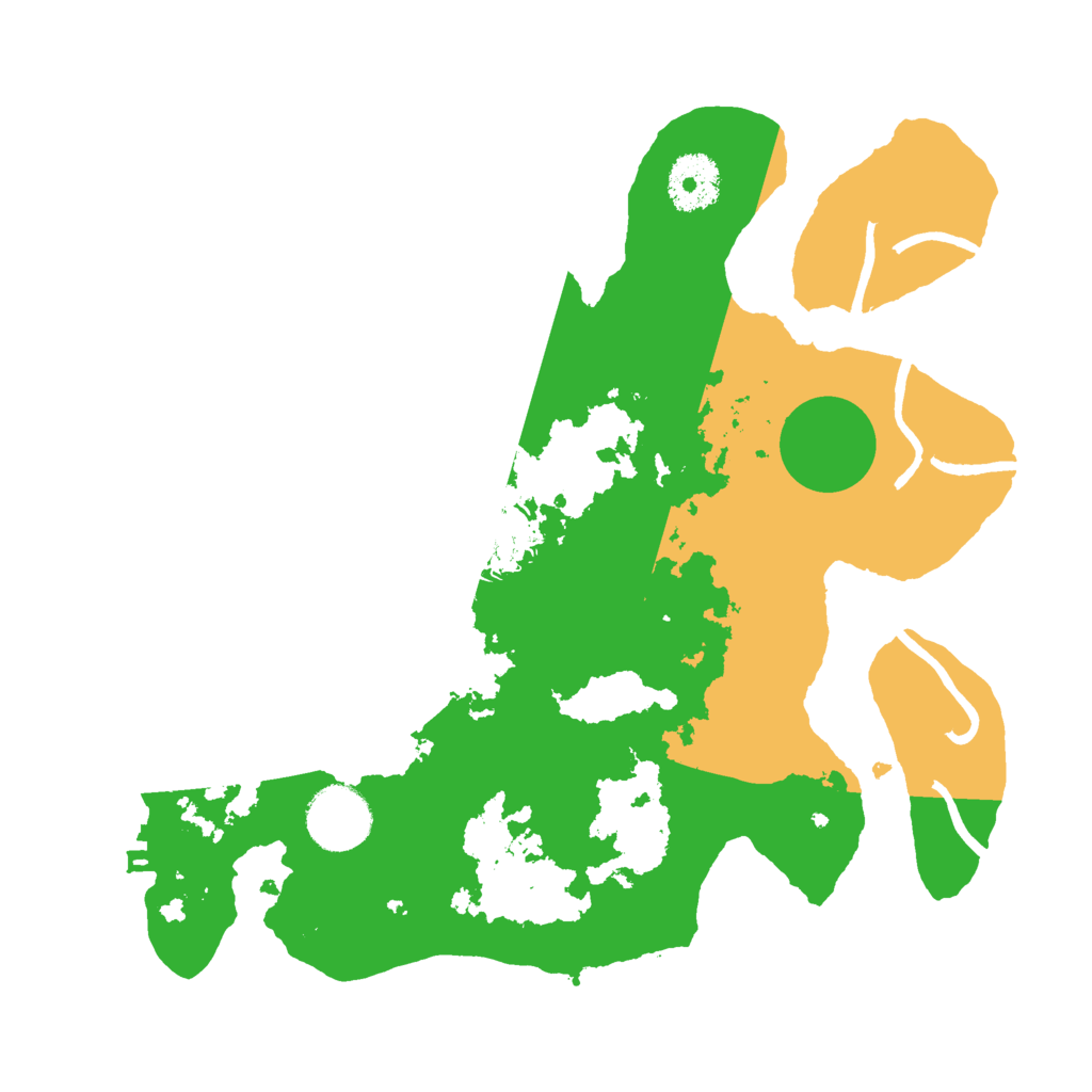 Biome Rust Map: Procedural Map, Size: 3000, Seed: 29060