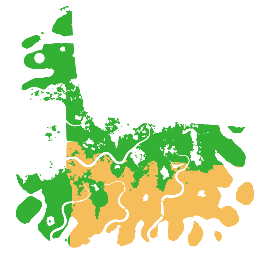 Biome Rust Map: Procedural Map, Size: 4500, Seed: 23904911