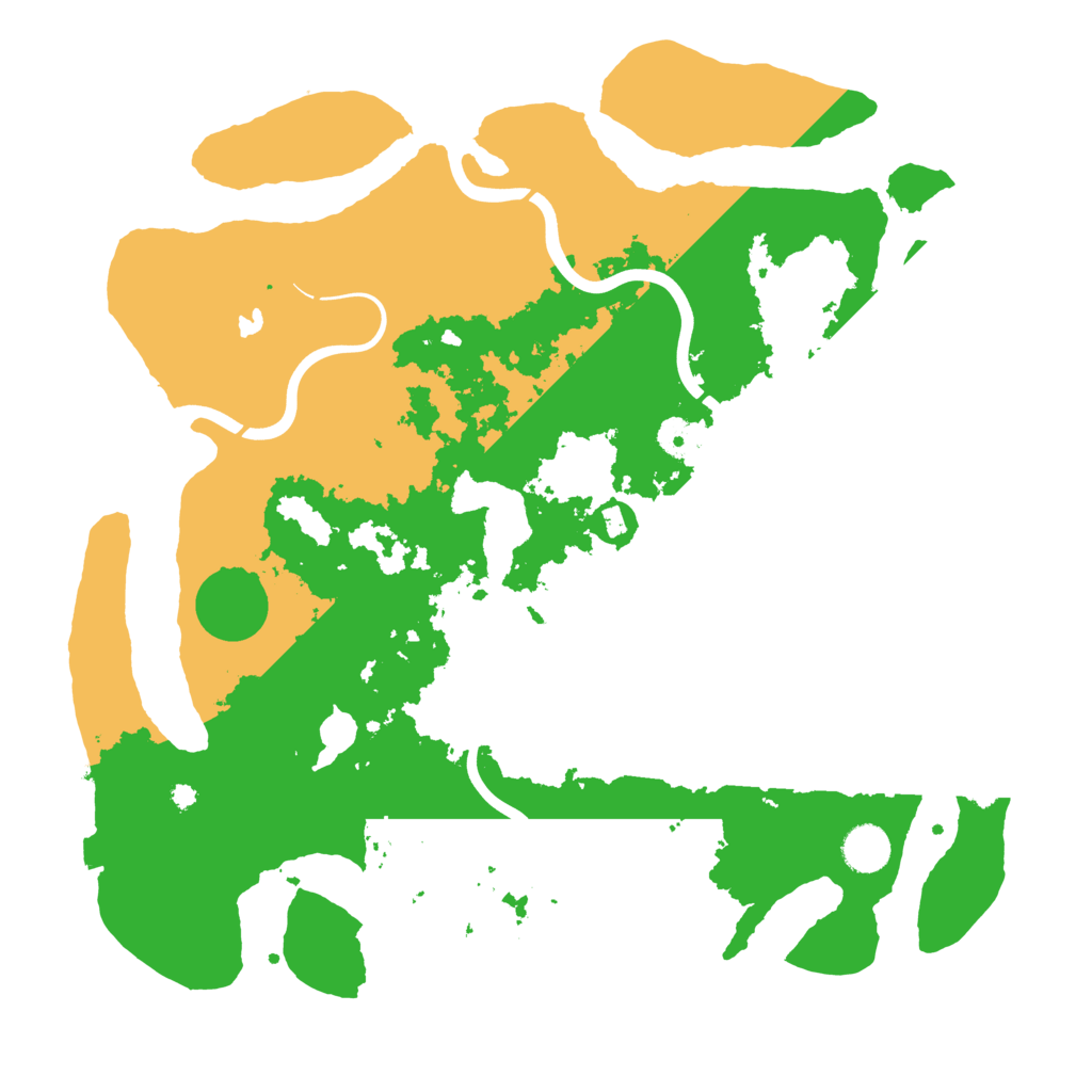 Biome Rust Map: Procedural Map, Size: 4000, Seed: 1042143848