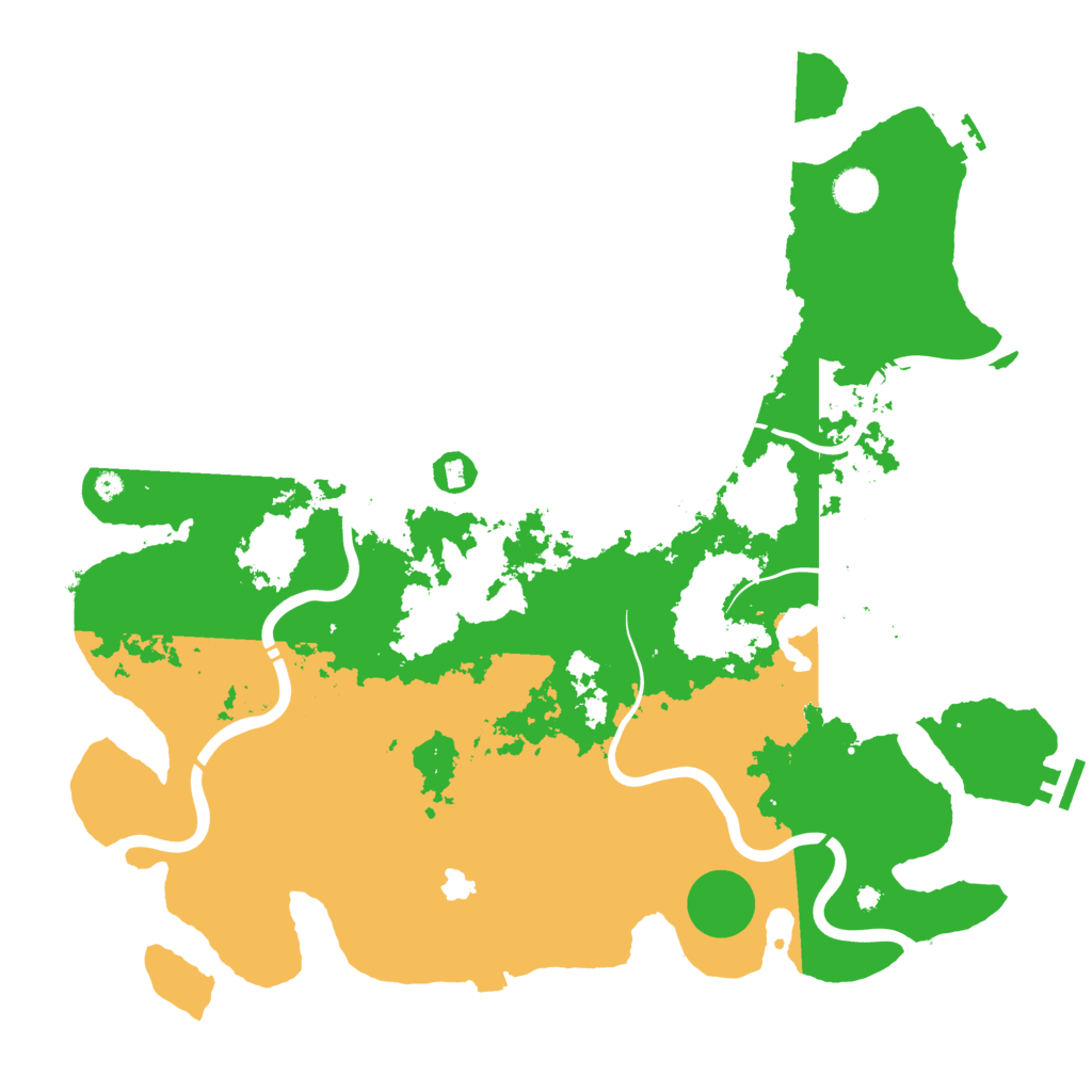 Biome Rust Map: Procedural Map, Size: 4250, Seed: 2081594148
