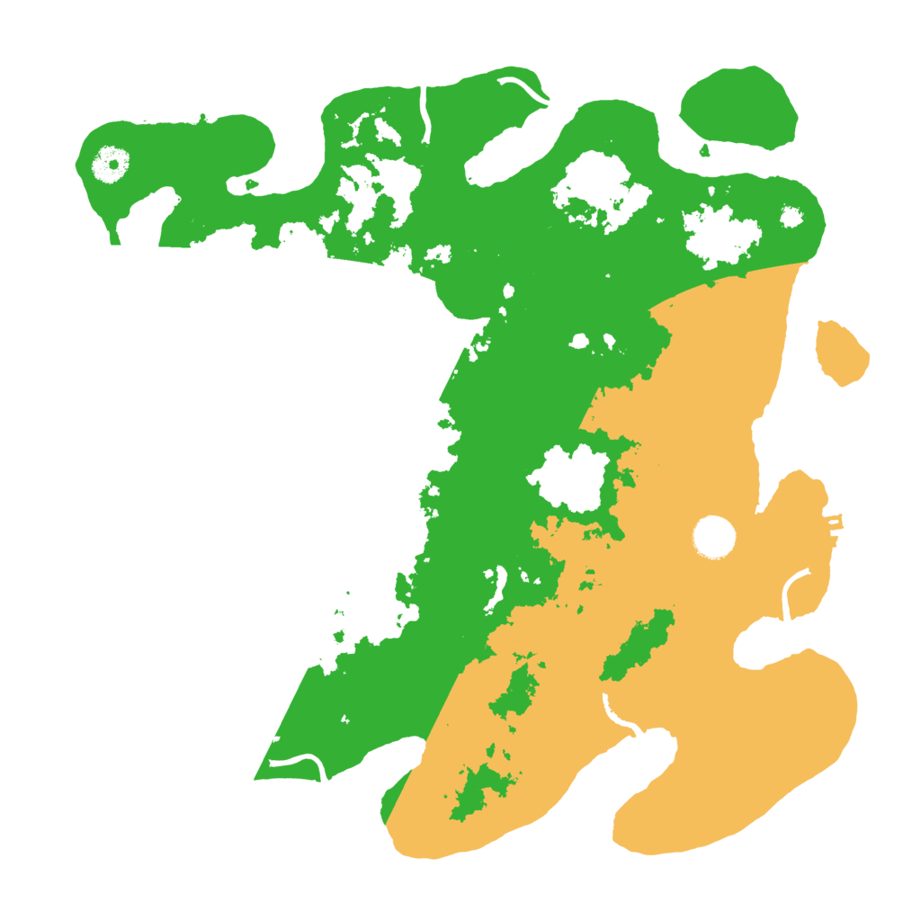 Biome Rust Map: Procedural Map, Size: 3800, Seed: 38427986