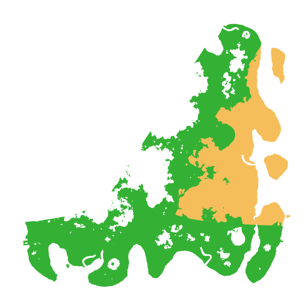 Biome Rust Map: Procedural Map, Size: 4000, Seed: 2128487307