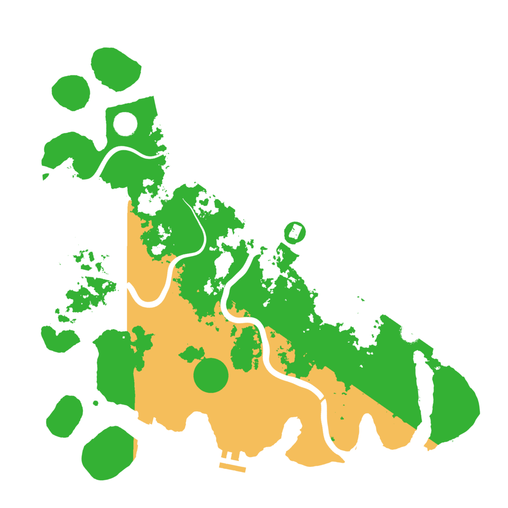 Biome Rust Map: Procedural Map, Size: 3850, Seed: 118013046