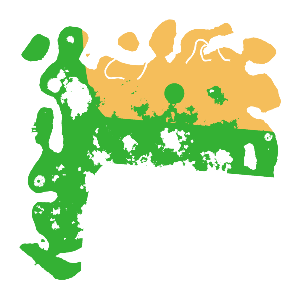 Biome Rust Map: Procedural Map, Size: 4000, Seed: 70169760