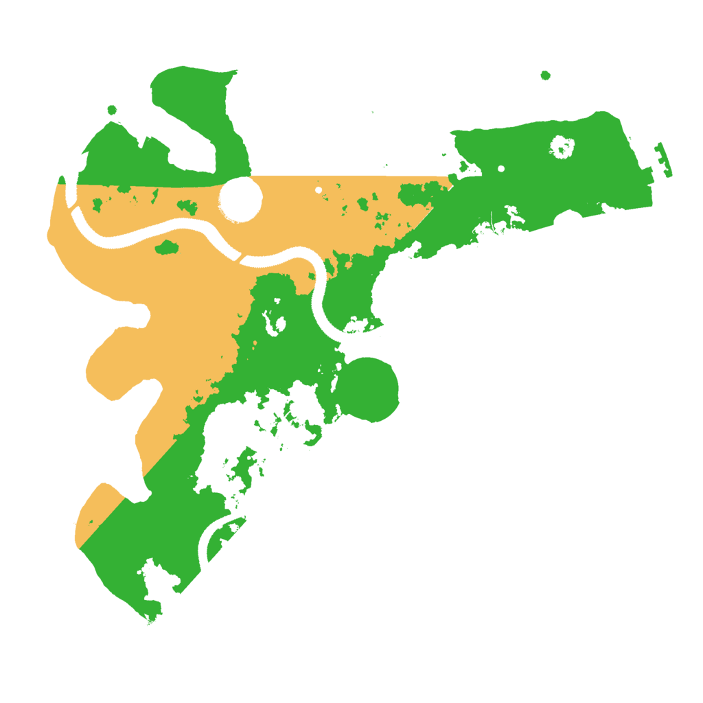Biome Rust Map: Procedural Map, Size: 3000, Seed: 1763565853