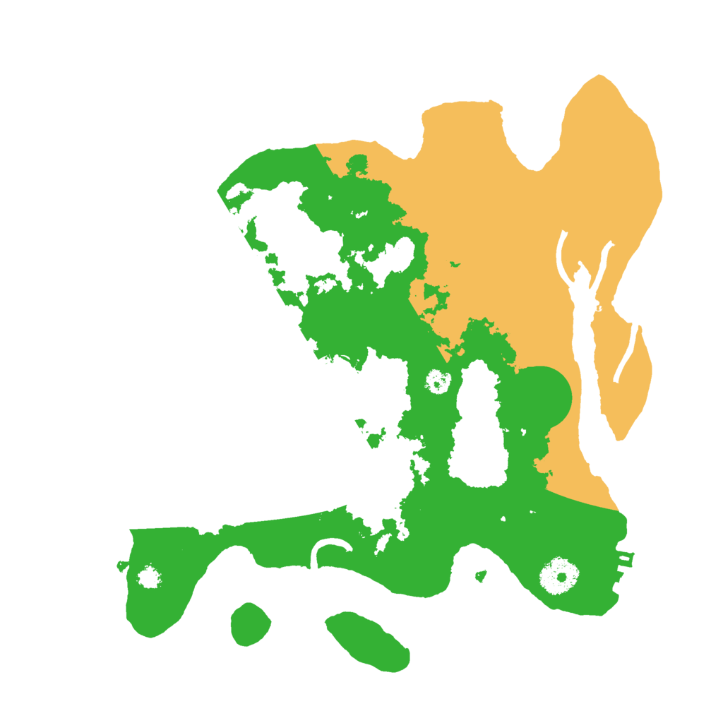 Biome Rust Map: Procedural Map, Size: 3000, Seed: 1892022150