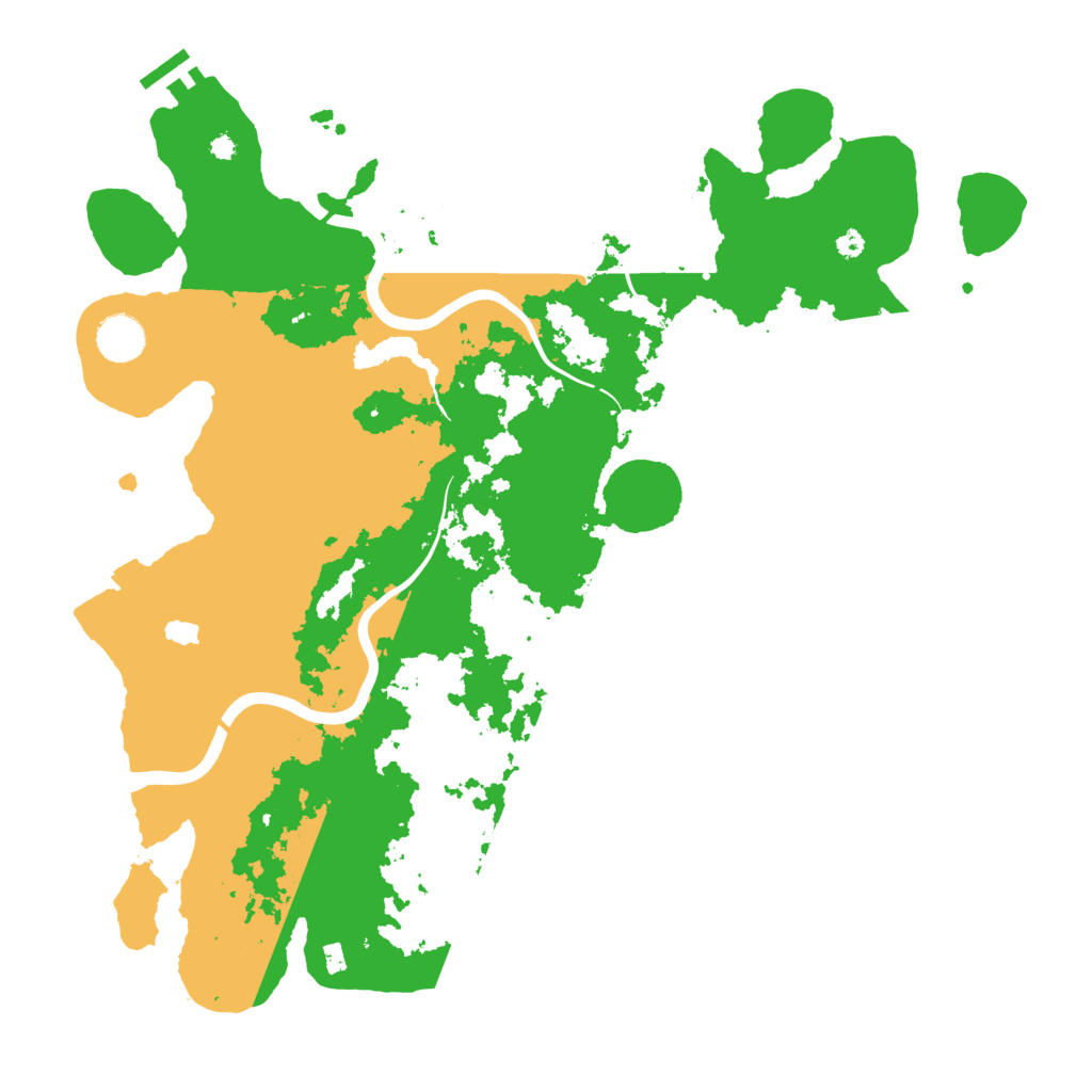Biome Rust Map: Procedural Map, Size: 4000, Seed: 686560396