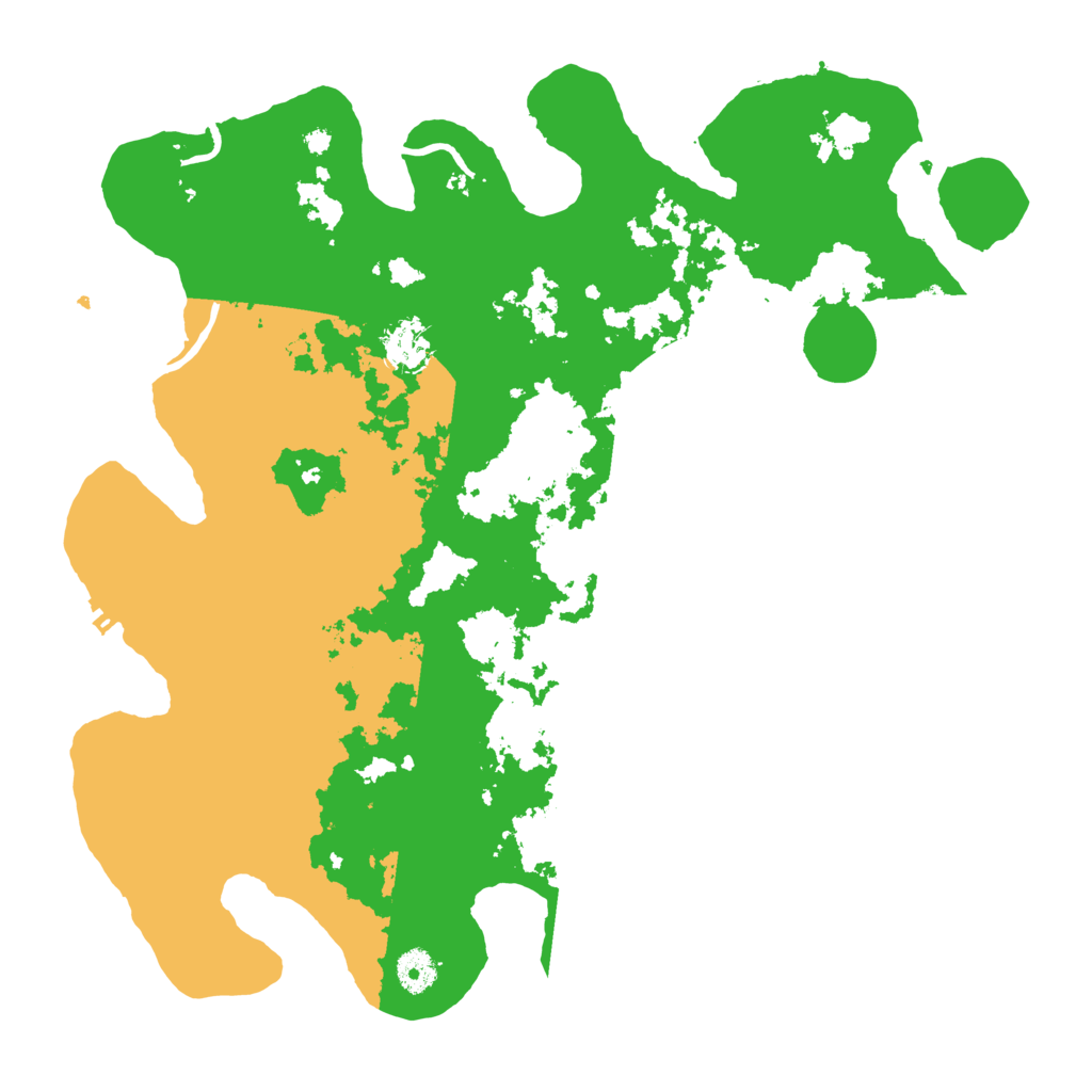 Biome Rust Map: Procedural Map, Size: 4000, Seed: 12575