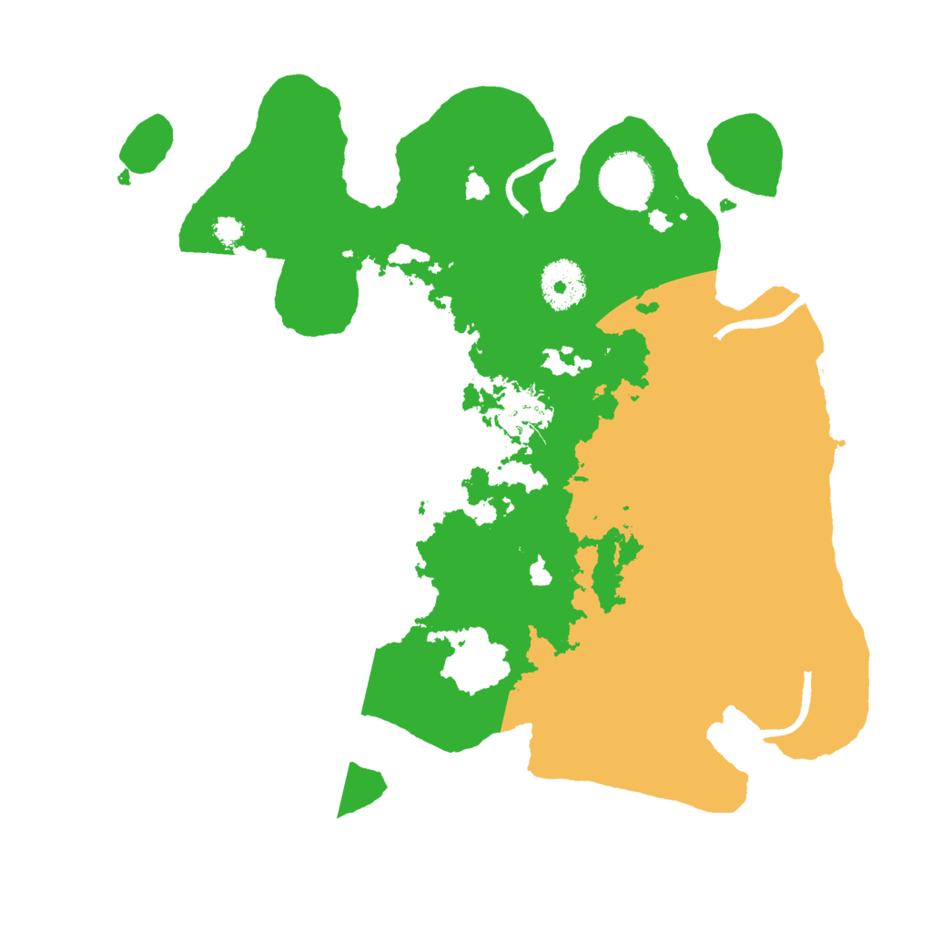 Biome Rust Map: Procedural Map, Size: 3000, Seed: 76217