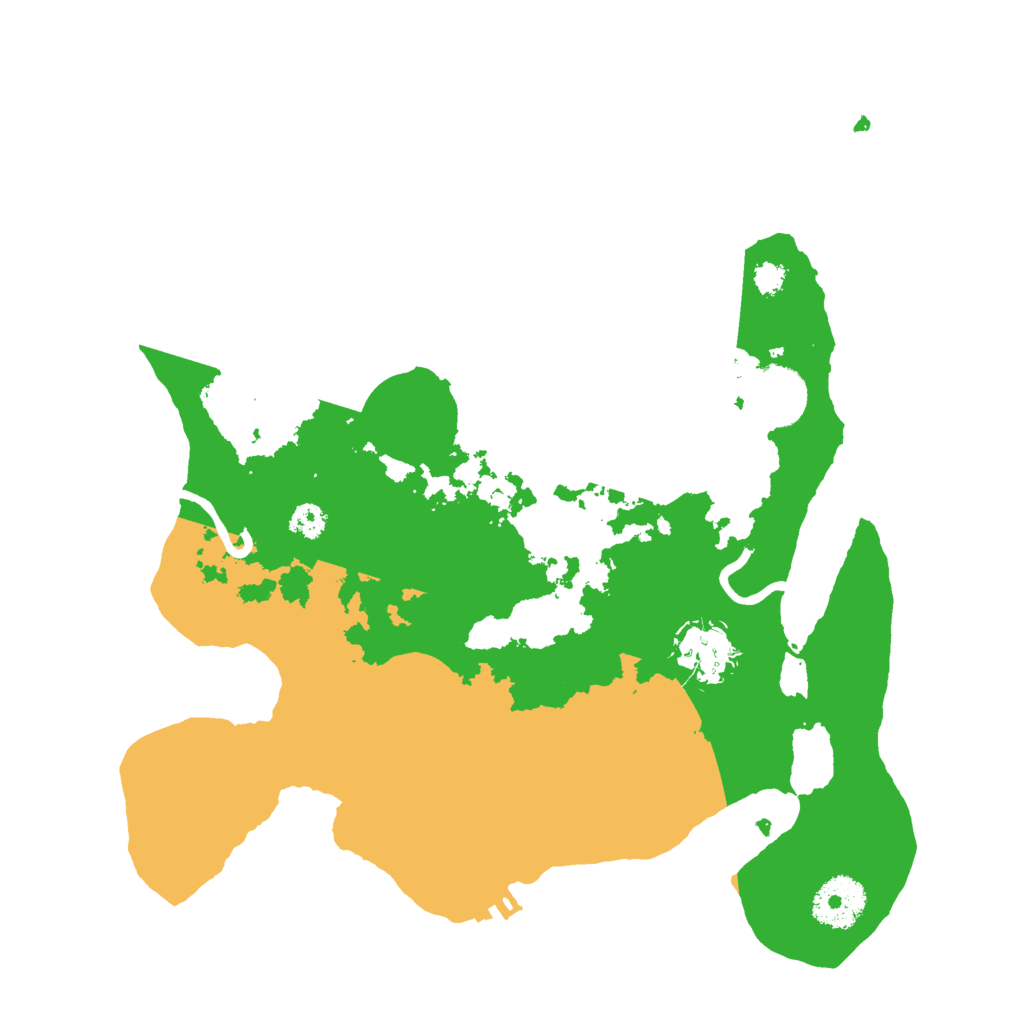 Biome Rust Map: Procedural Map, Size: 3000, Seed: 5826371