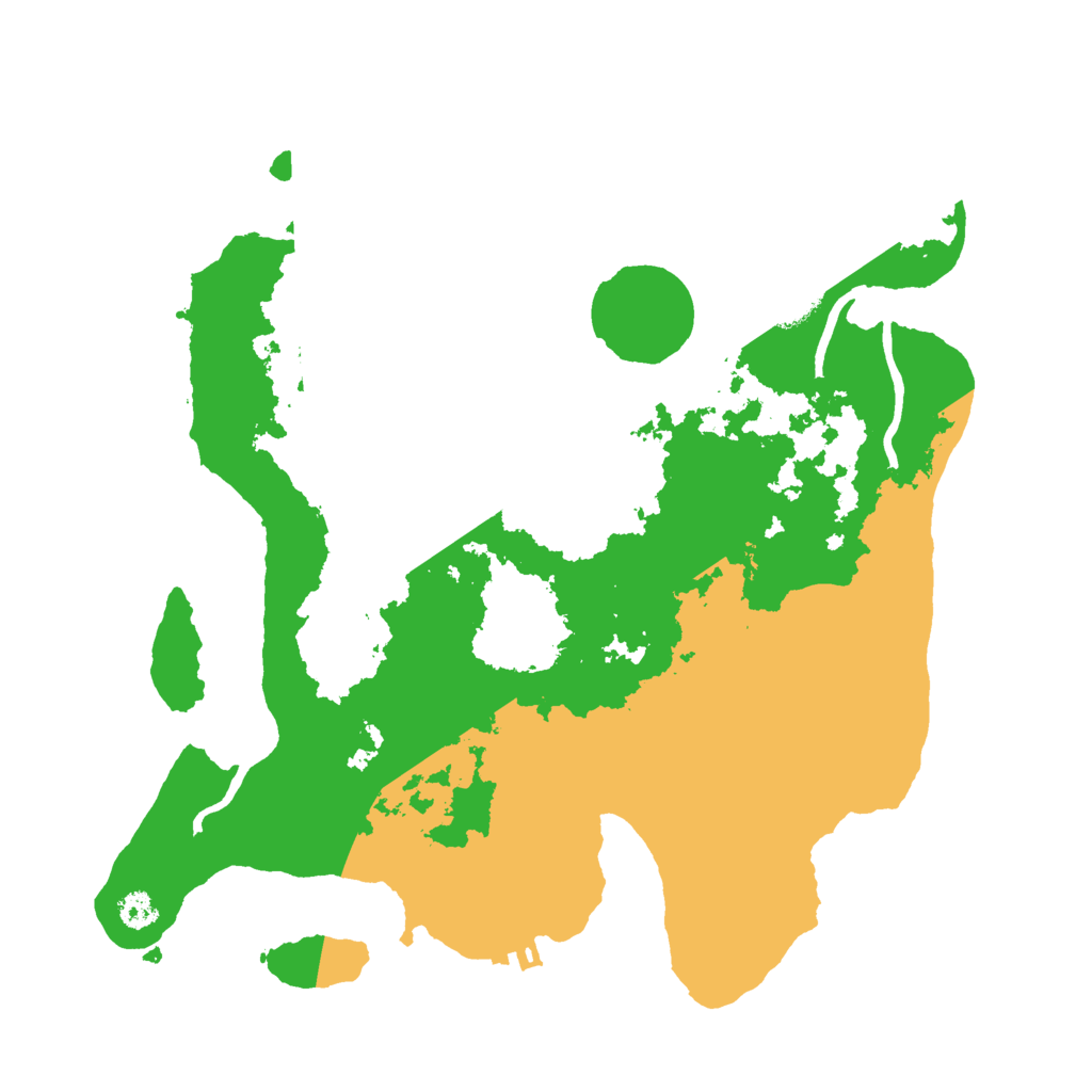 Biome Rust Map: Procedural Map, Size: 3000, Seed: 957580010