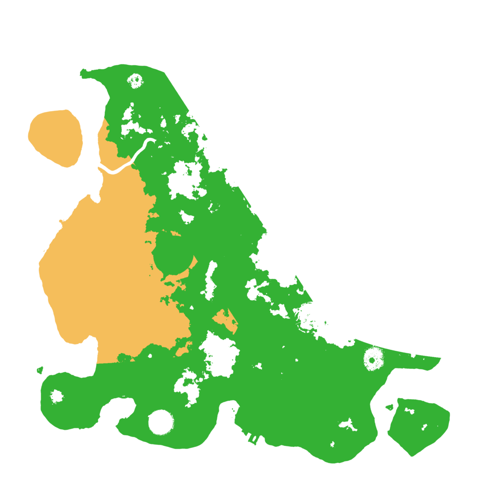 Biome Rust Map: Procedural Map, Size: 3500, Seed: 213890345