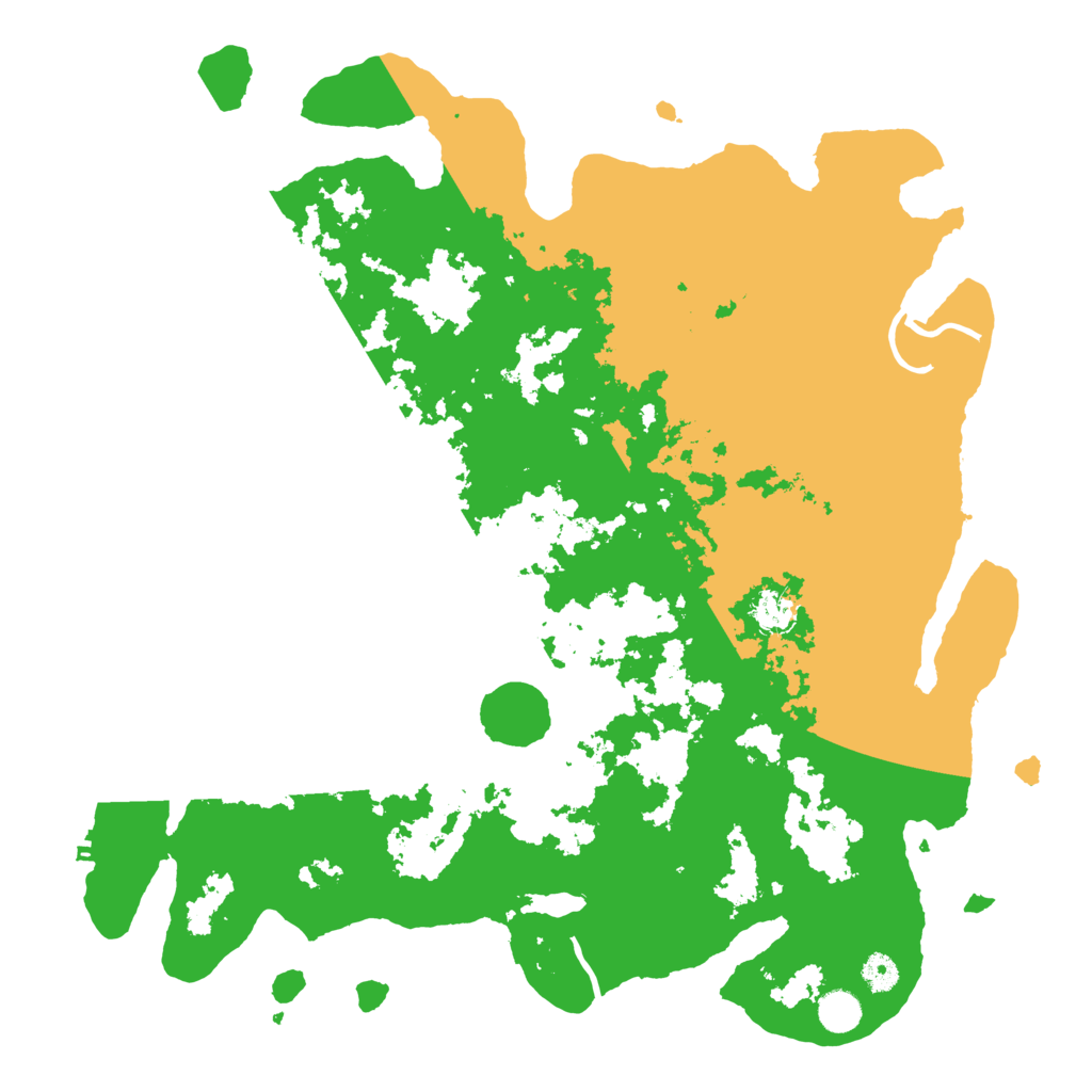 Biome Rust Map: Procedural Map, Size: 4500, Seed: 810746415