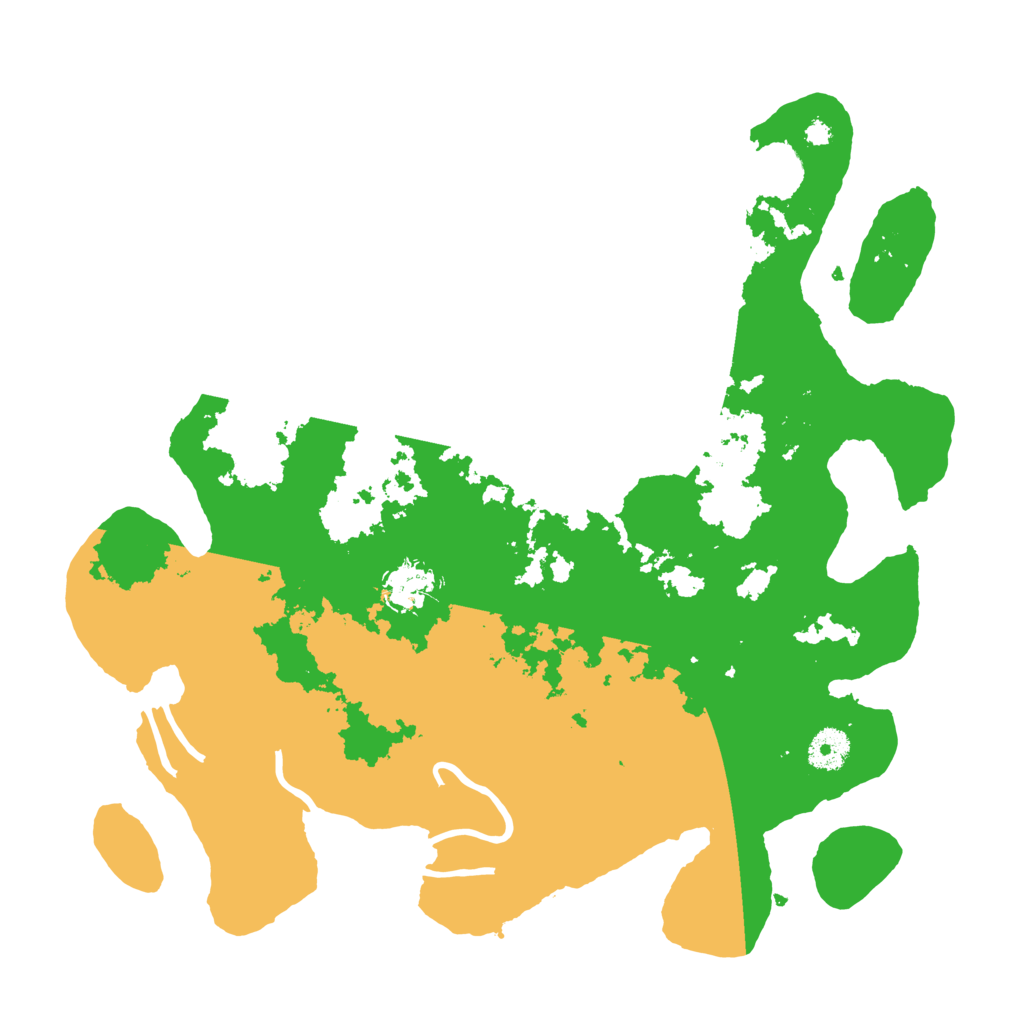 Biome Rust Map: Procedural Map, Size: 3700, Seed: 1009365372