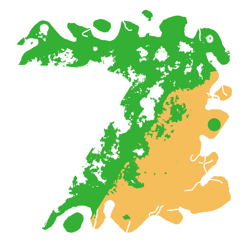 Biome Rust Map: Procedural Map, Size: 5000, Seed: 118546809