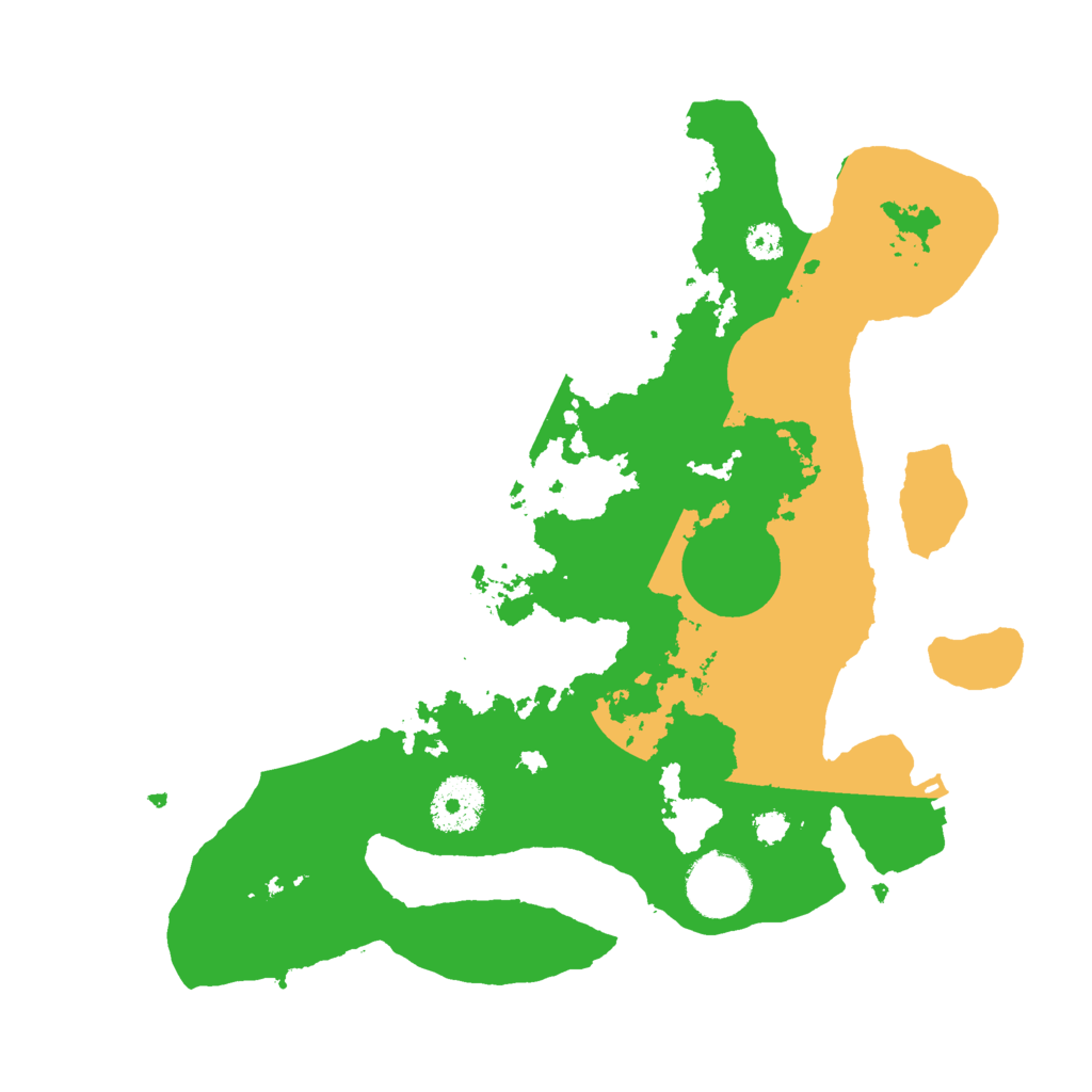 Biome Rust Map: Procedural Map, Size: 3000, Seed: 23778